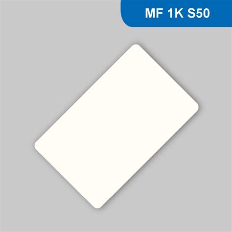 RFID ISO PVC Card NFC Card Frequency 13 56MHz HF ISO14443A For