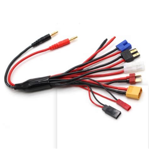 Rc Charging Cable Lipo Battery Multi Charger Adapter Convert Wire Mm