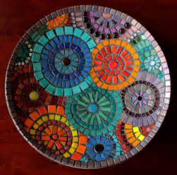 Mosaic Plate Mosaic Art Mosaic Artwork Mosaic Patterns Geometric