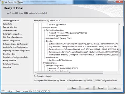 Installing Sql Server 2012 Sql Articles