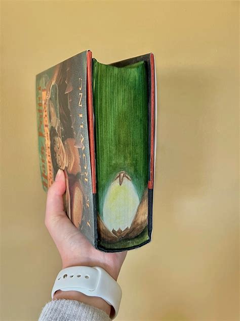 Harry Potter Fore Edge Book Painting The Goblet Of Fire Mermaid Golden