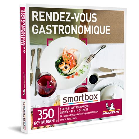 Smartbox Coffret Cadeau Rendez Vous Gastronomique Restaurants