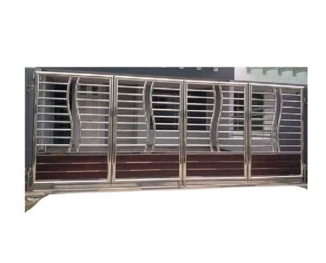 Stainless Steel Main Gate At Best Price In Pallikaranai Kes Fabrications