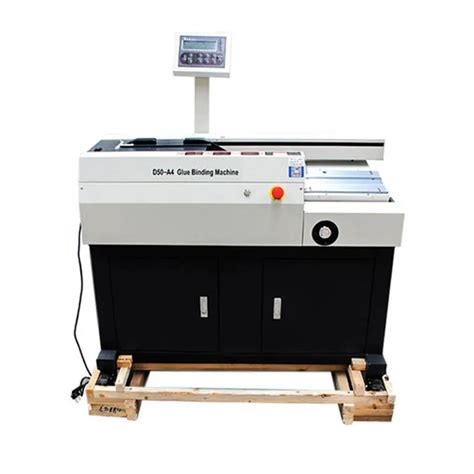 A4 A3 Size Automatic Glue Binding Machine D50 A4 Book Contract Binding