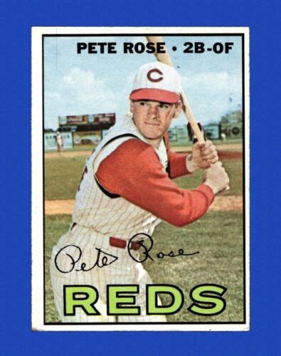 Topps Set Break Pete Rose Vg Vgex Gmcards Ebay