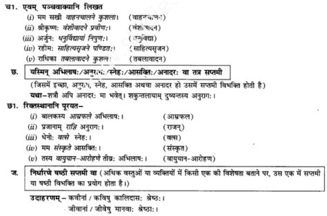 Ncert Solutions Class 9 Sanskrit Chapter 16 Adhikaran Karak Prayoga