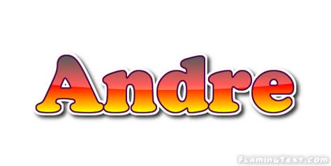 Andre Logo | Free Name Design Tool from Flaming Text