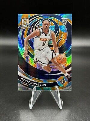 2022 23 Spectra Peyton Watson 49 Astral Prizm RC Denver Nuggets 171