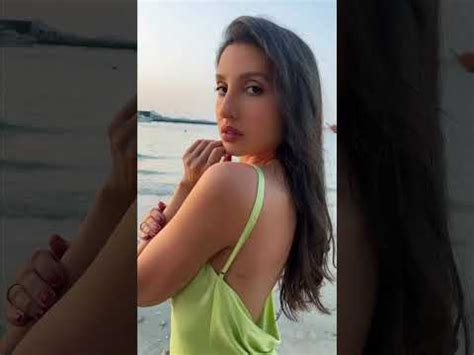 Nora Fathehi Hot Video Shoot On Beach Norafatehi Shorts YouTube