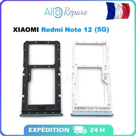 TIROIR CARTE SIM Double SIM Carte SD Pour Xiaomi Redmi Note 12 5G