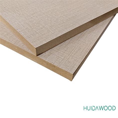 High Quality Wood Grain Color Mdf Board Mm Melamine Laminated Mdf