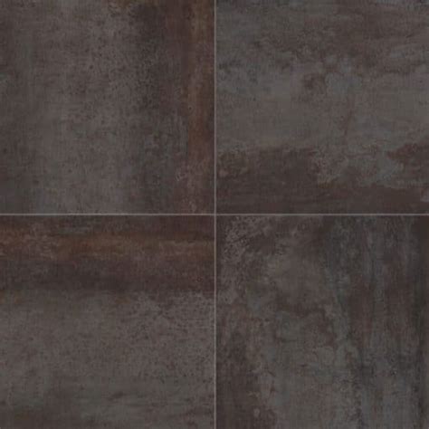 Metallook Tegels 60x60 Temper Rust Bruin Tegels Laminaat