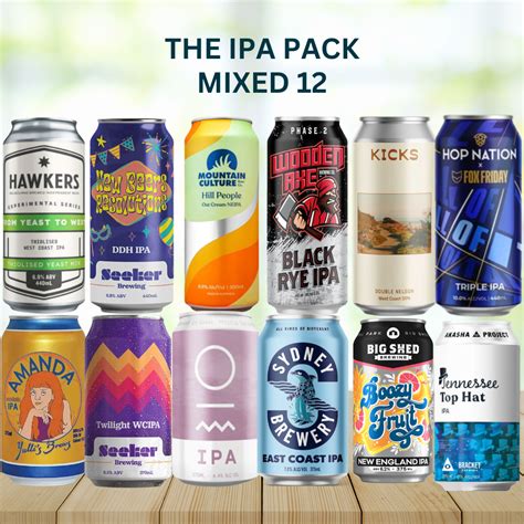 The Ipa Mixed 12 Pack The Craft Beer Cottage