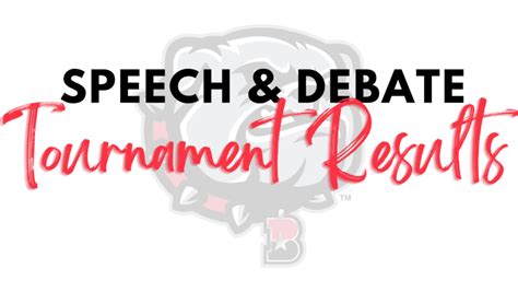 Speech And Debate National Tournament Results The Dispatch