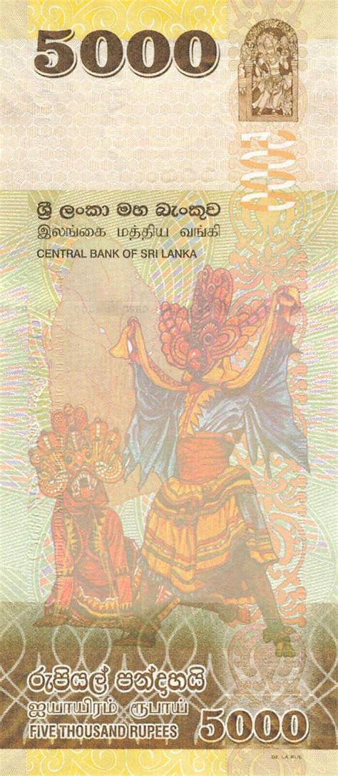 Sri Lanka 5000 Rupees 2020 Unc Ebay