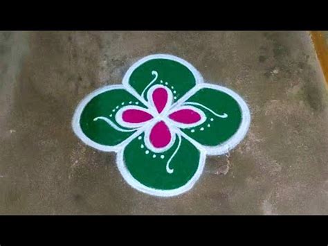 Maasi Madham Colour Kolam Designs Dots Pandaga Muggulu Color Rangoli