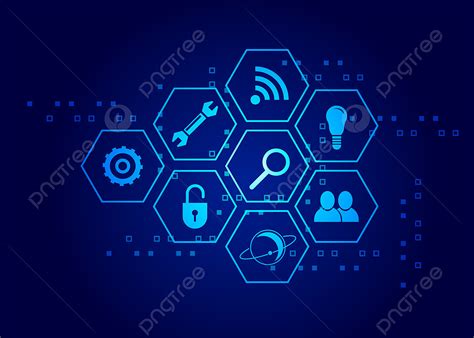 Doctor Medical Technology Vector Png Images Blue Medical Technology