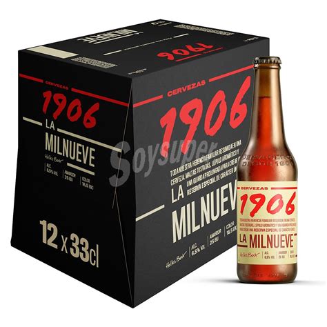 1906 Cerveza 1906 Reserva Especial Pack 12 Botellas 33 Cl Pack 12