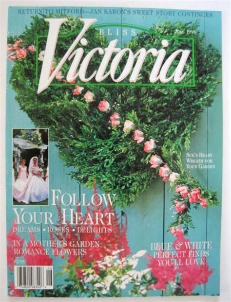 Bliss Victoria Magazine June 1998 Back Issue Volume 12 No 6 Wedding