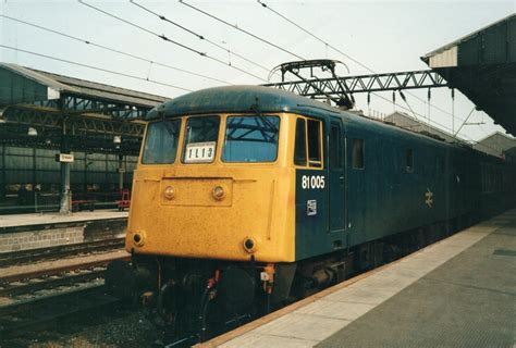 81005 On A Footex At Crewe Station 81005 Tony Dennett Flickr