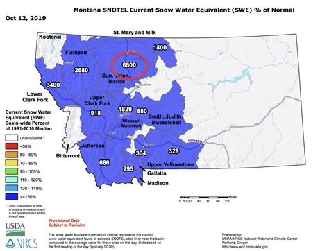 Montana’s Snowpack Is Over 6,600% Of Average Right Now | Unofficial ...