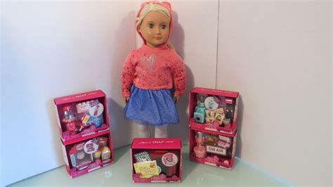 Our Generation New Retro Accessories For 18 Inch Dolls Youtube