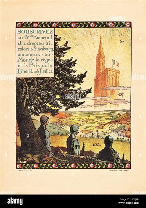 Préstamo De La Primera Guerra Mundial Para La Cuarta Guerra Lapina 1918 Cartel De Propaganda