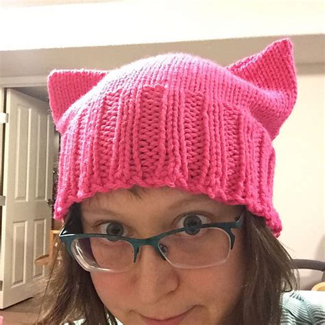 Ravelry Easy Pussy Hat Pattern By Elizabeth Morrison