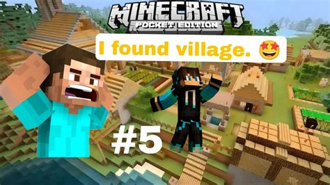 Minecraft Finally I Found The Village Minecraft Finally I Found