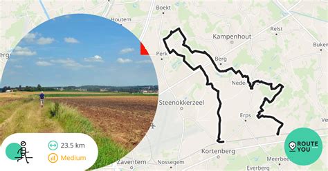 Treinstapper Erps Kwerps Kortenberg Recreatieve Wandelroute RouteYou