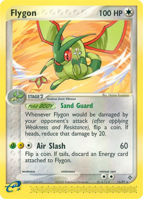 Flygon Wert Bild K Nstler Seltenheit Pokemonkarte De