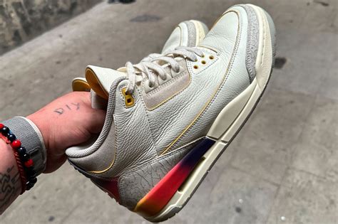 J Balvin Air Jordan 3 Fn0344 901 Release Date Hypebeast