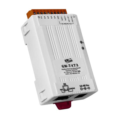 GW 7473 Modbus Slave To EtherNet IP Scanner Gateway OKSA