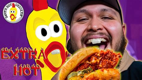 Extra Hot Chicken Dave S Hot Chicken Review Best Chicken Sandwich Youtube