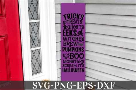 Halloween Porch Sign Svg Bundle By Designistic Thehungryjpeg