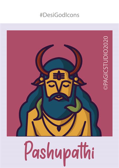 14 Hindu Desi Gods Iconography by Pagic Studio :: Behance