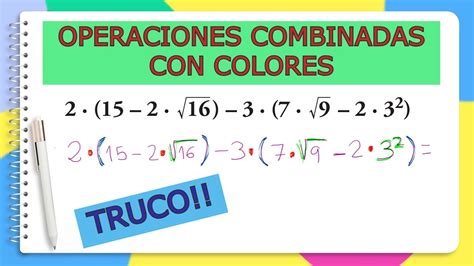 OPERACIONES COMBINADAS CON POTENCIAS Y RAÍCES ESO 1 y 2