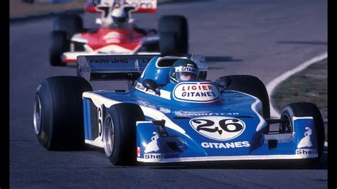 Ligier Gitanes Equipes Historicas da Fórmula 1 1976 1996 YouTube