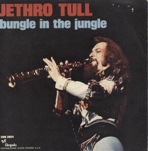 Jethro Tull Bungle In The Jungle Vg Italian 7 Vinyl Single 7 Inch Record 45 780014