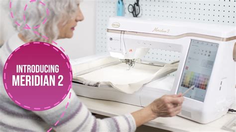 Introducing The New Baby Lock Meridian 2 Embroidery Machine YouTube