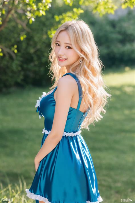 Aimodel Vol 145 Blue Long Dress Bestgirlsexy