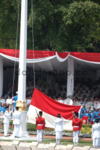 Upacara Hut Kemerdekaan Ri Di Istana Merdeka Jakarta Datatempo