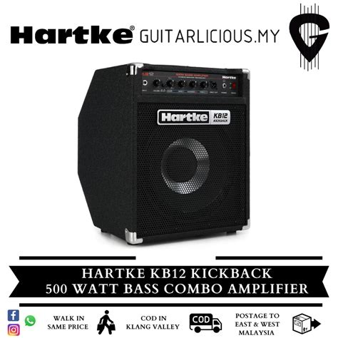 Hartke Kb Kickback W Bass Combo W X Bass Guitar