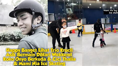 Happy Banget Lihat Trio Krucil Asik Bermain Koko Onyo Berkuda Cici