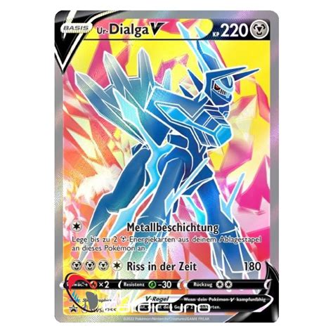 SWSH255 Ur Dialga V FULL ART Promo Sammelkarte Deutsch 7 90