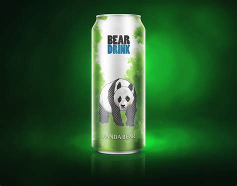 Bear Drink On Behance