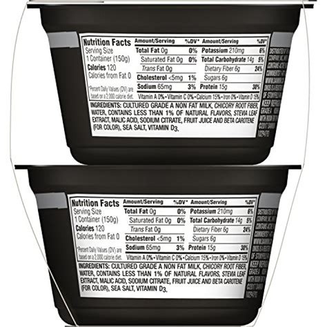 Oikos Triple Zero Nutritional Label Besto Blog