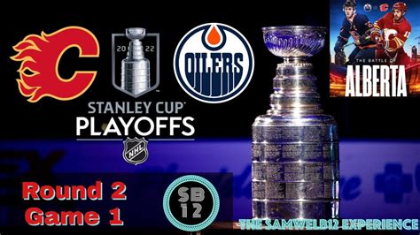 EDMONTON OILERS Vs CALGARY FLAMES Live NHL Playoffs GAME 1 Play