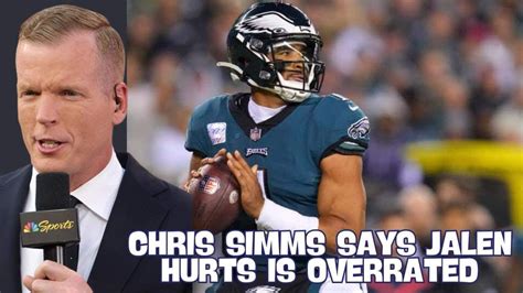 Chris Simms Calls Eagles QB Jalen Hurts Most Overrated Player In NFL