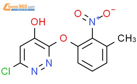 499225 84 2 4 Pyridazinol 6 chloro 3 3 methyl 2 nitrophenoxy CAS号